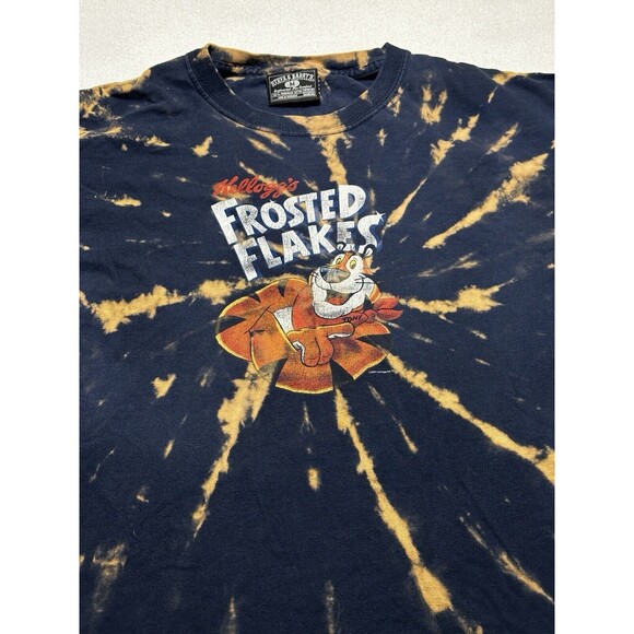 2007 Frosted Flakes Custom Tie Dye Steve And Barry Shirt Shirt Sleeve Men Medium - Picture 1 of 8